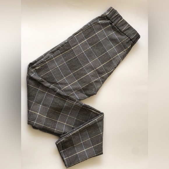 Bundle of three Gingham leggings, size S, high and middle waist, stretch. - Picture 2 of 7